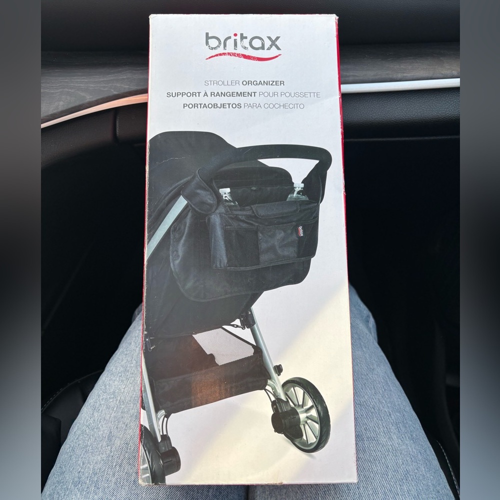 NEW IN BOX - Britax Stroller Organizer in Black
